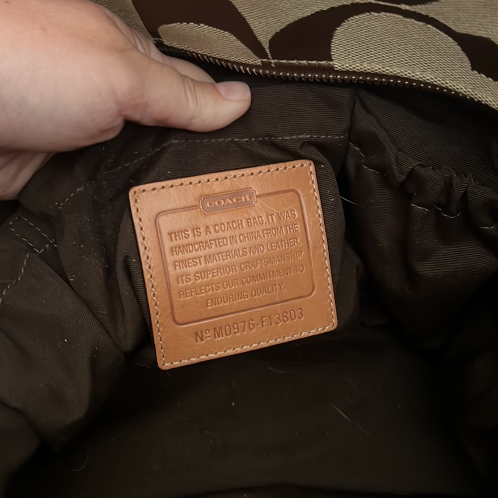 Coach Diaper Bag - Picture 5 of 5